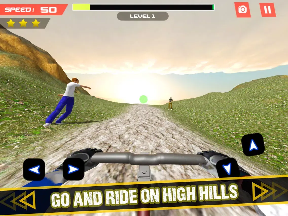 Bicycle - Hill Rider iPad  Screenshots
