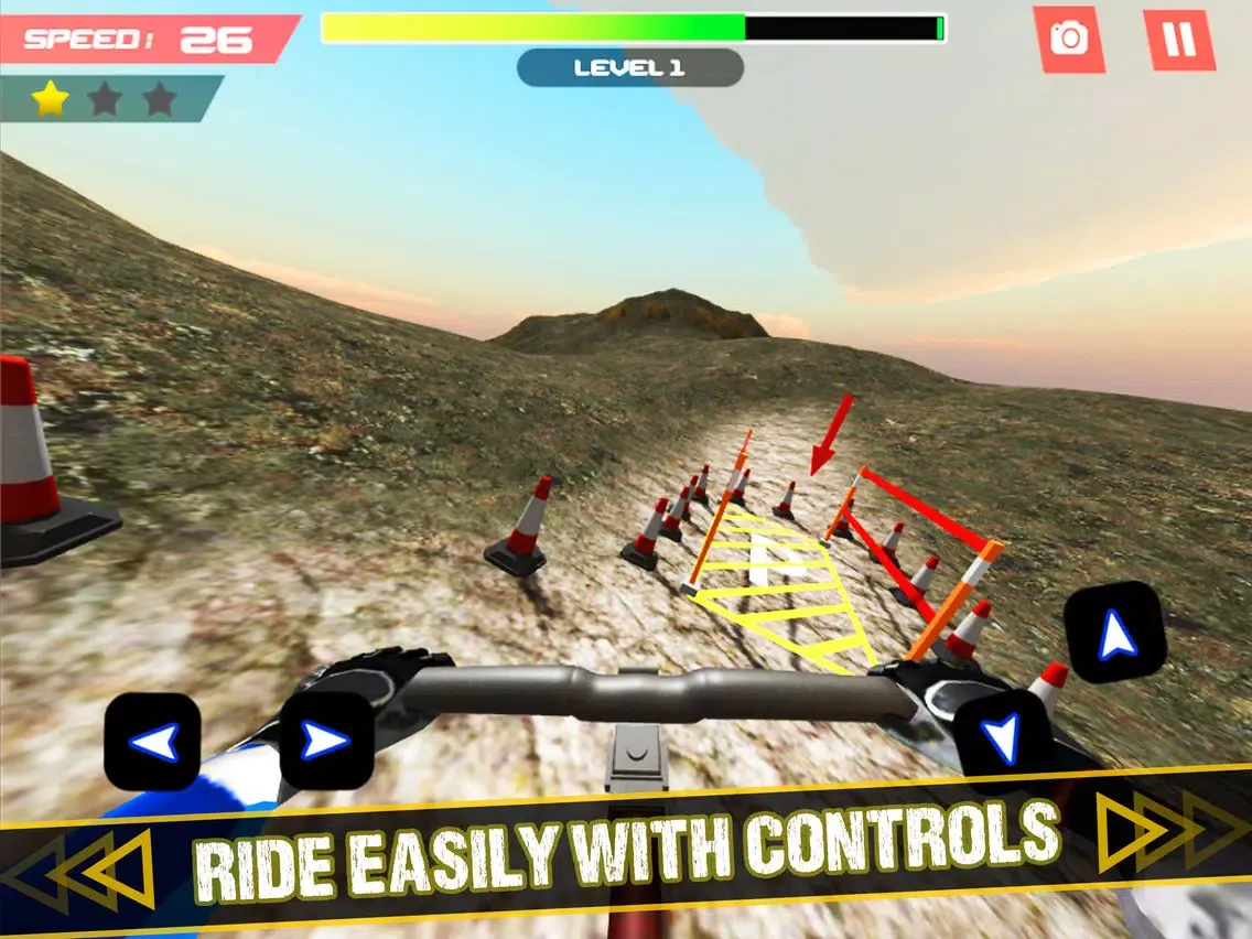 Bicycle - Hill Rider iPad  Screenshots