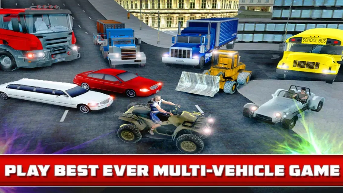 Bus, Car, Truck - Multi Level Parking Simulator 3D Screenshots