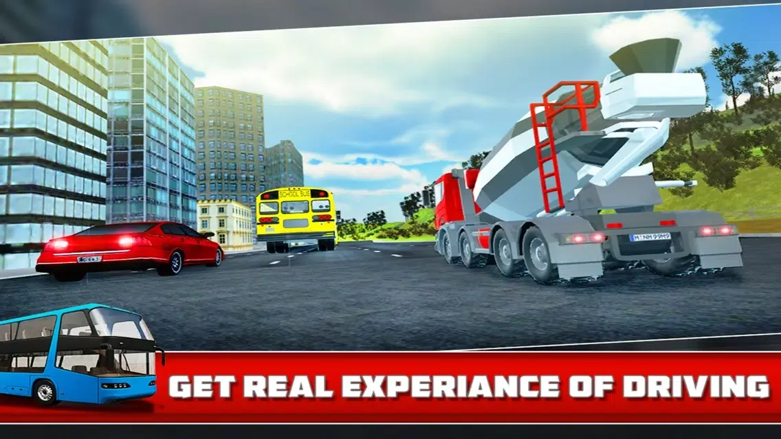 Bus, Car, Truck - Multi Level Parking Simulator 3D Screenshots