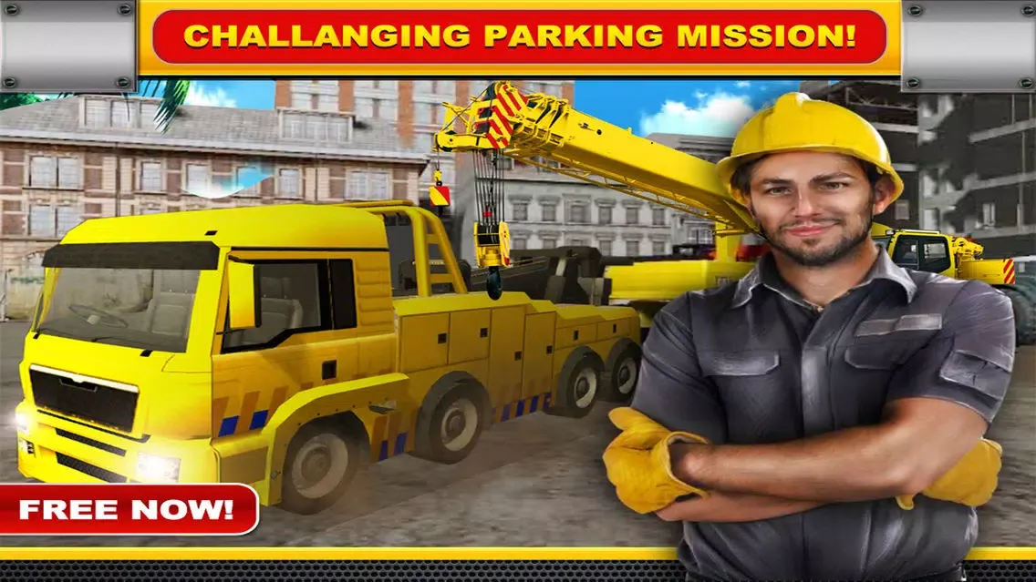 Скриншоты Construction Crane Parking Simulator 3D