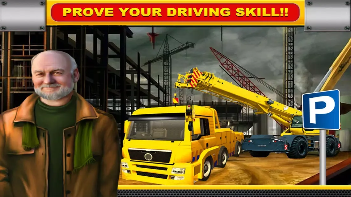 Скриншоты Construction Crane Parking Simulator 3D