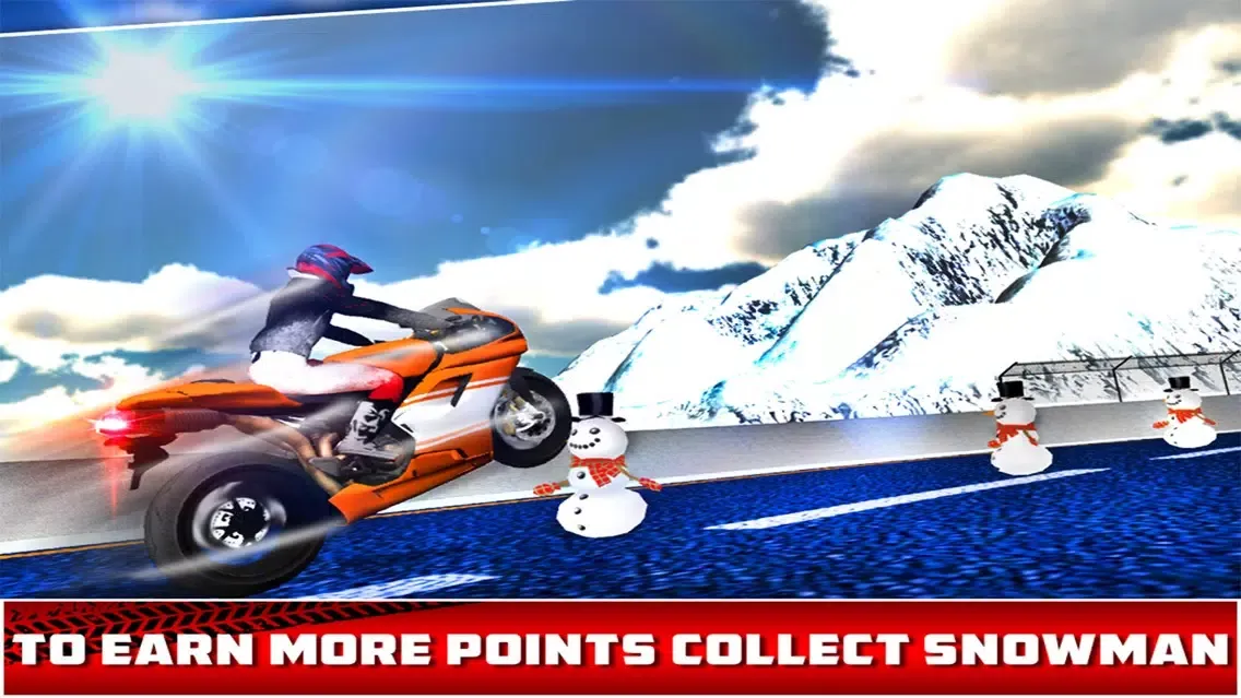 Extreme Motorbike Rider - Frozen Highway應用截圖