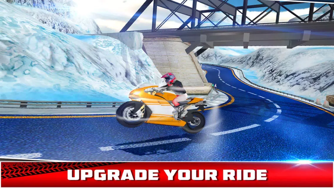 Extreme Motorbike Rider - Frozen Highway應用截圖