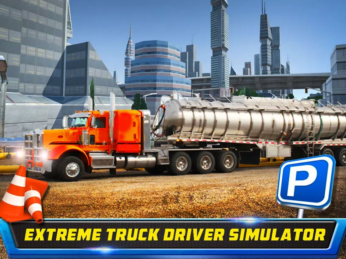 Captures d'écran de Extreme Truck Driver - Truck Parking Simulator 3D iPad 
