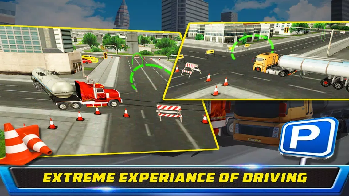 Captures d'écran de Extreme Truck Driver - Truck Parking Simulator 3D