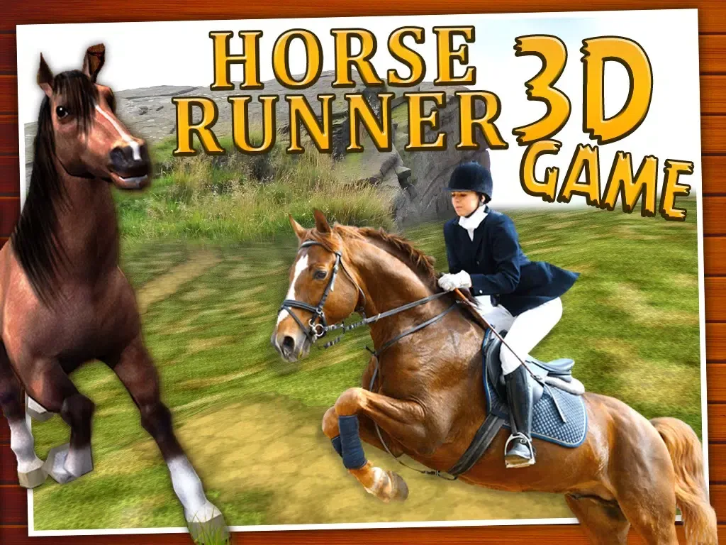 Capturas de tela do Horse Runner 3D Game iPad 
