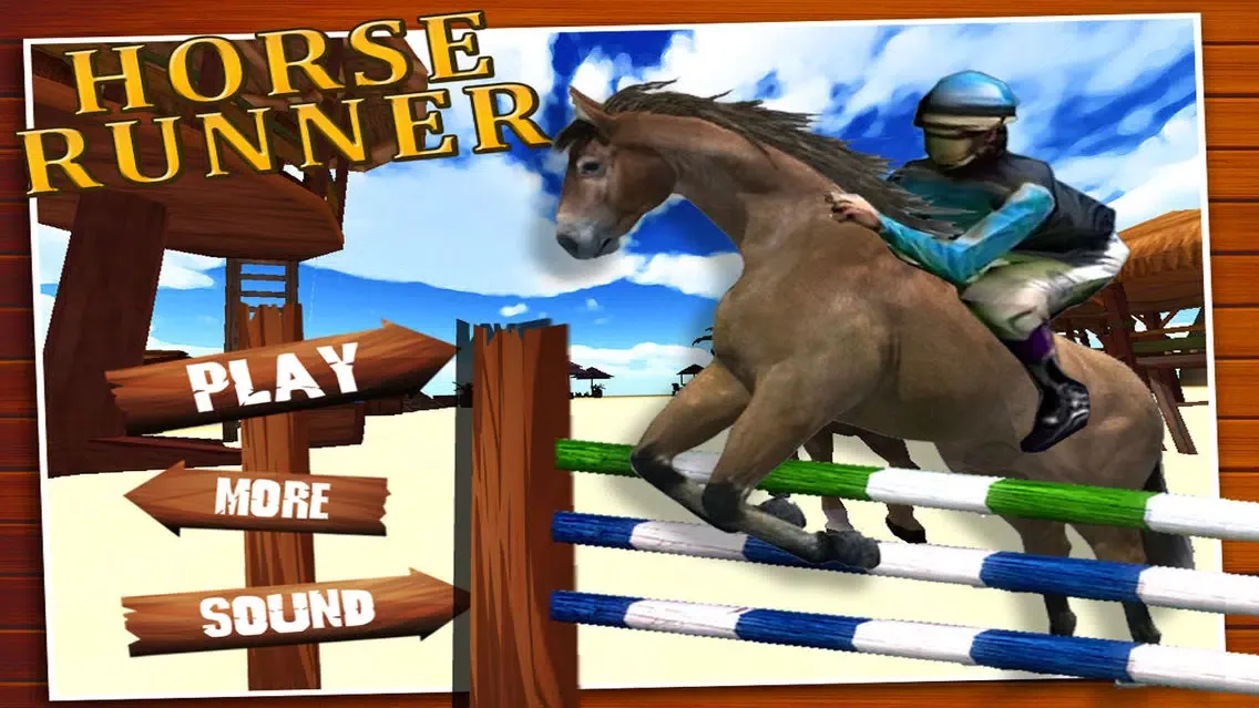 Capturas de tela do Horse Runner 3D Game