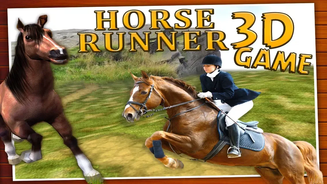 Capturas de tela do Horse Runner 3D Game