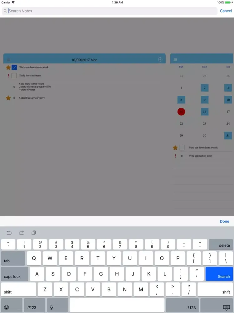 Blue Bullet: Plan Your Day! iPad  Ekran Görüntüleri