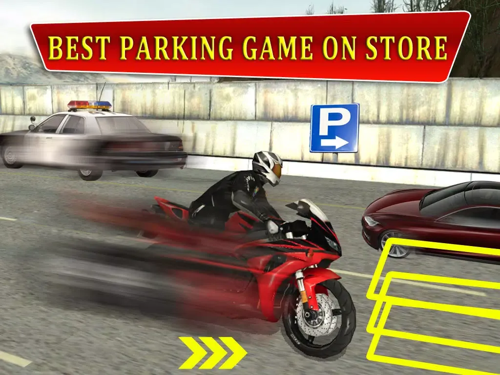 Capturas de tela do Race Bike Parking iPad 