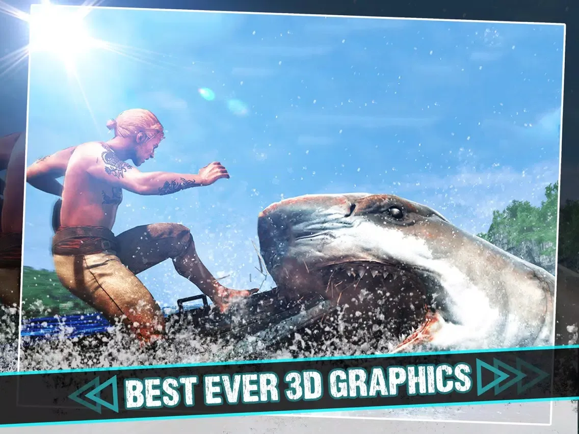 Real Shark - Attack iPad  Screenshots
