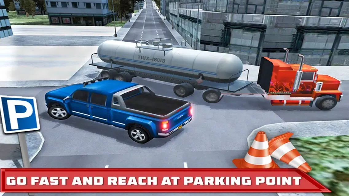 Captures d'écran de Real Truck Parking