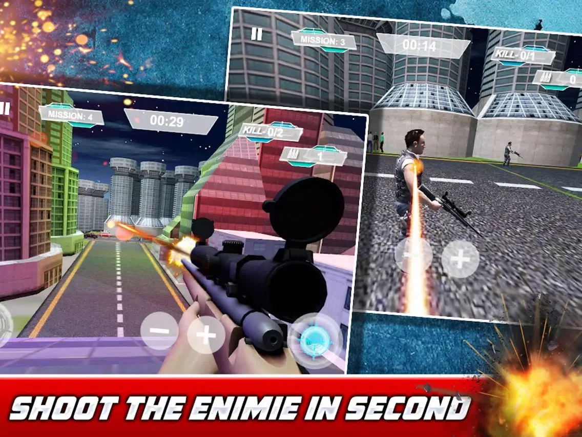 Captures d'écran de Sniper 3D - Shooter Game iPad 