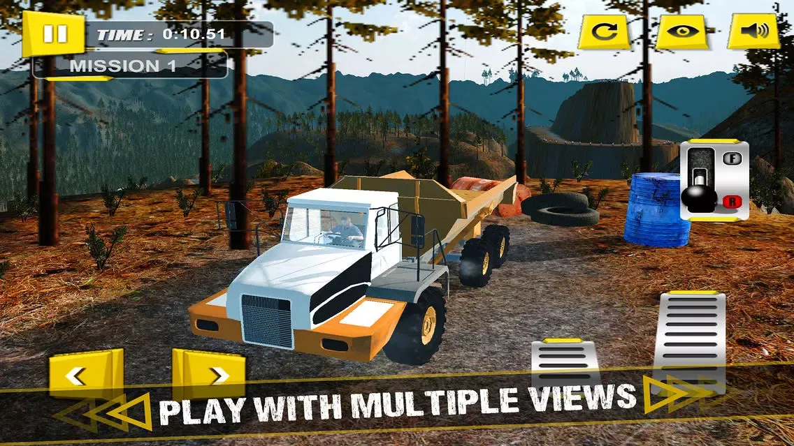 Truck Driver 3D - Hill Mining Truck应用截图