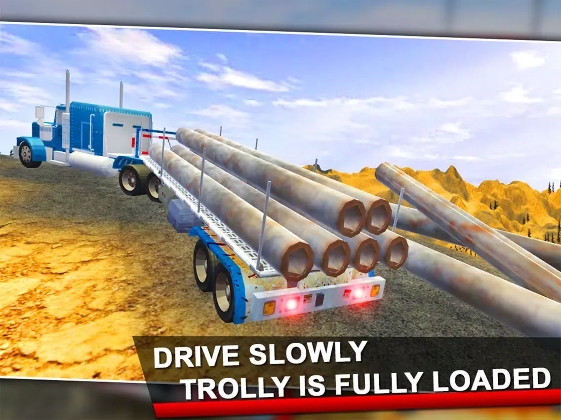 Скриншоты Truck Driving - Offroad & Hill iPad 