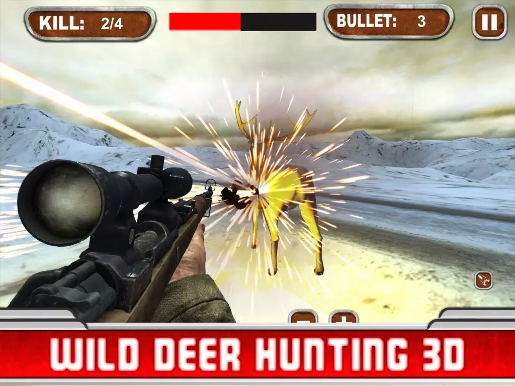Capturas de pantalla de Wild Deer Hunting 3D Game Free iPad 