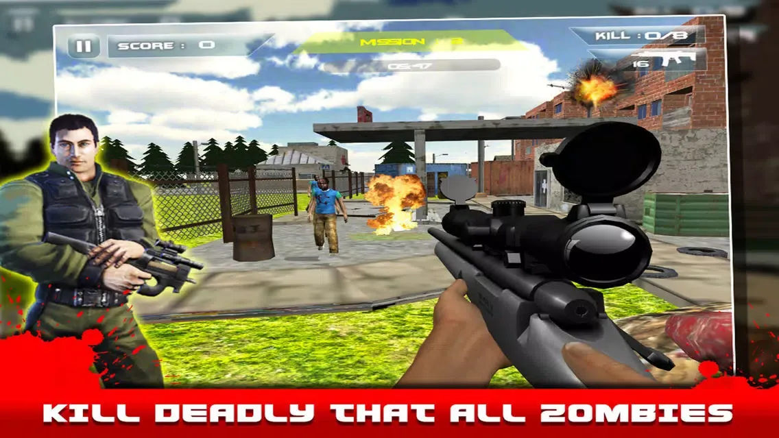 Скриншоты Zombie Frontier - Sniper Shooting