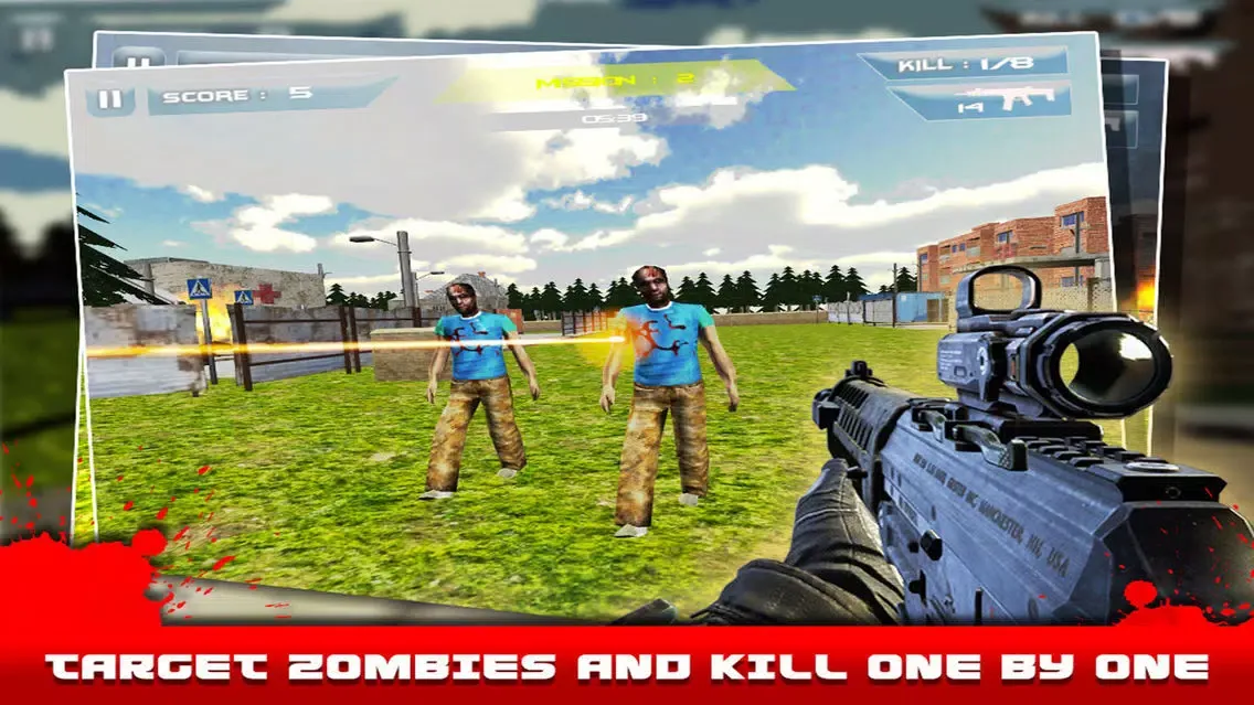 Скриншоты Zombie Frontier - Sniper Shooting