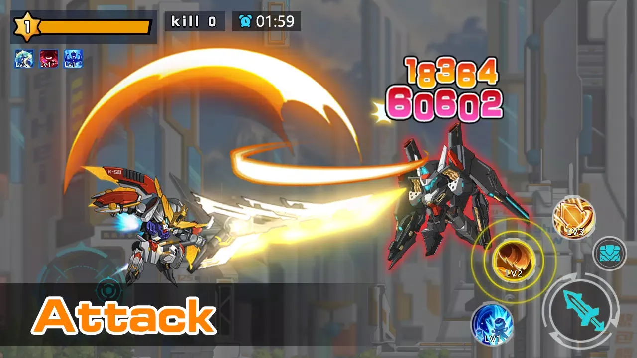 Mecha Hero: Battle Royale Game Screenshots