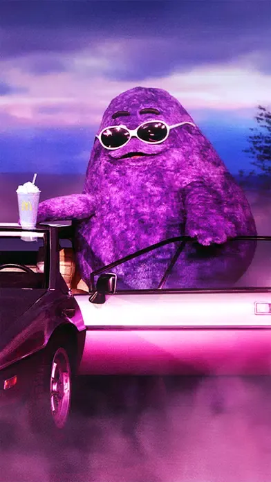 Скриншоты Grimace Shake