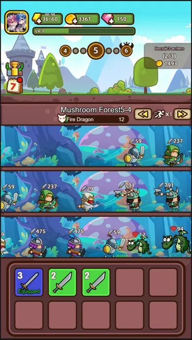 Capturas de pantalla de Rush Legion