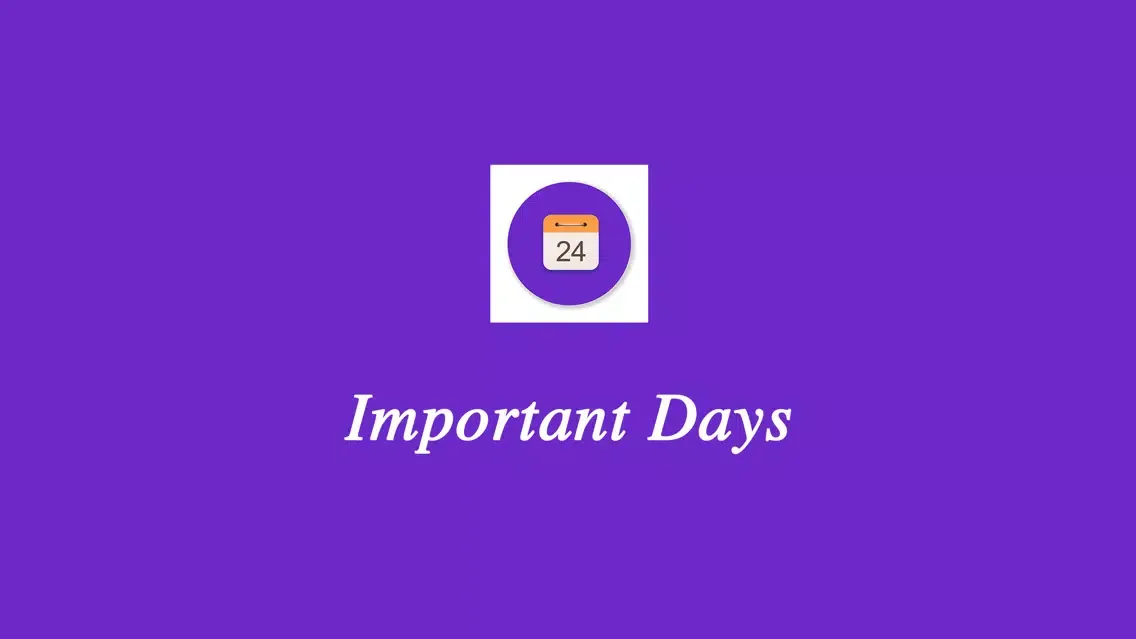 Important Days スクリーンショット