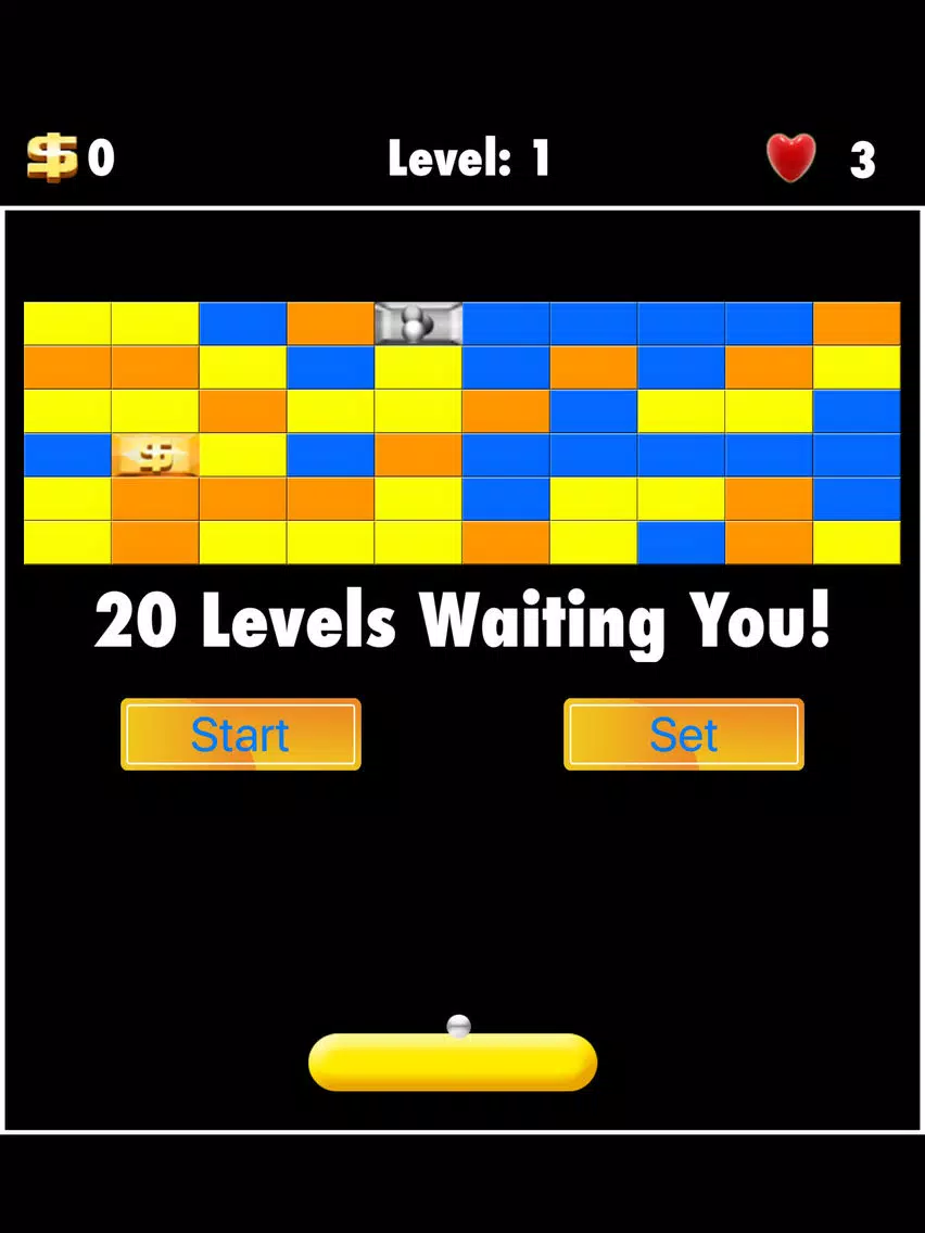 ภาพหน้าจอของ brick breaker splits game - split and break glass iPad 