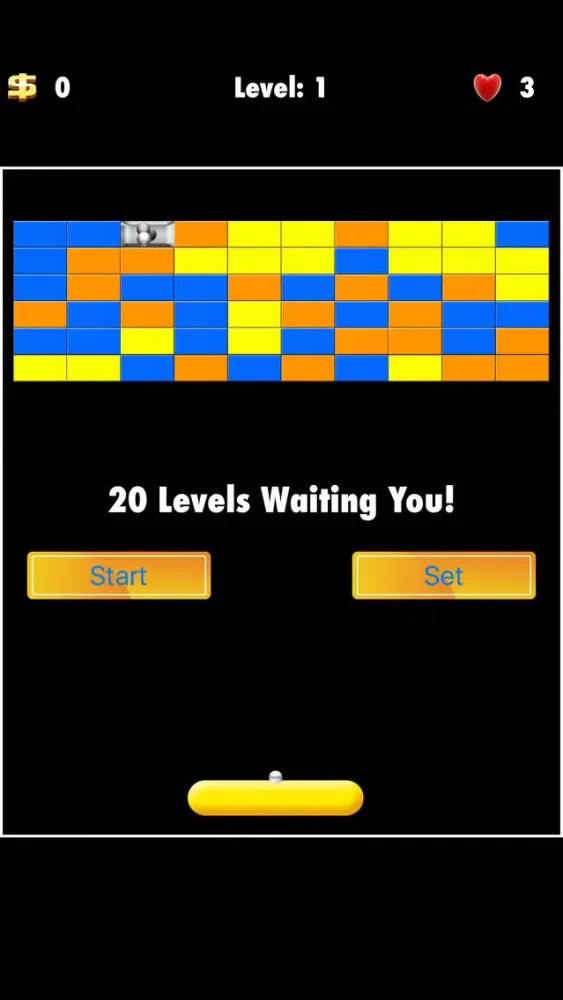 brick breaker splits game - split and break glass应用截图