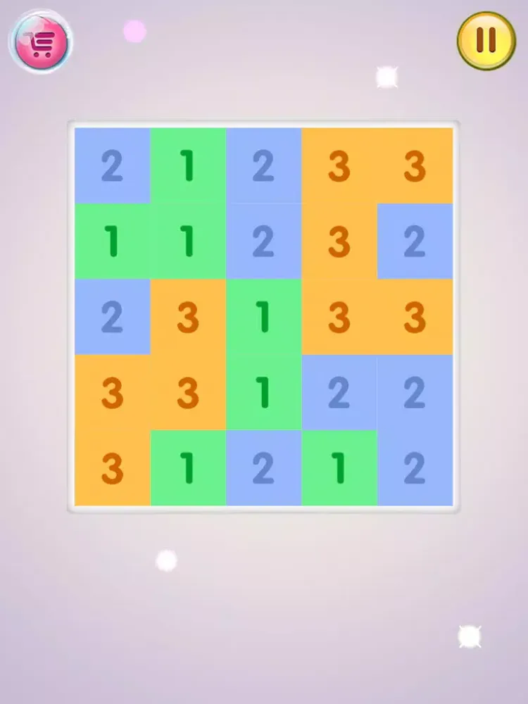 2 ten number game - combine numbers to 10 iPad 應用截圖