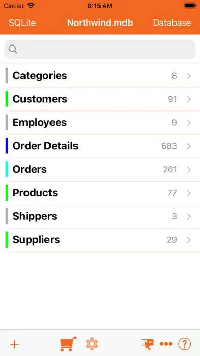 Database Pro. سکرین شاٹس