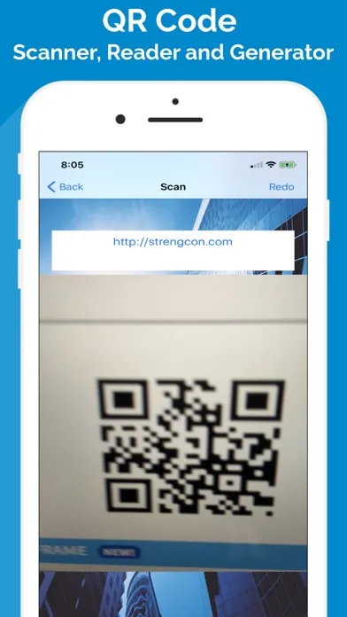 Capturas de tela do QR Scanner Reader Generator