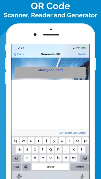 Capturas de tela do QR Scanner Reader Generator