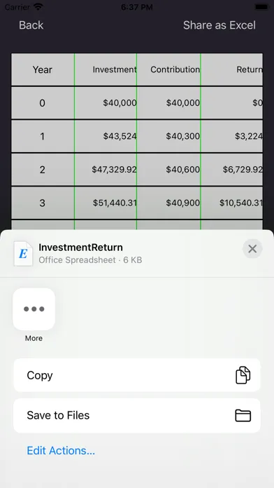 Investment Return ROI Pro スクリーンショット