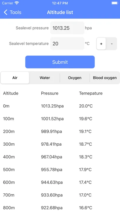 Elevation Map-Mountain Weather 스크린샷