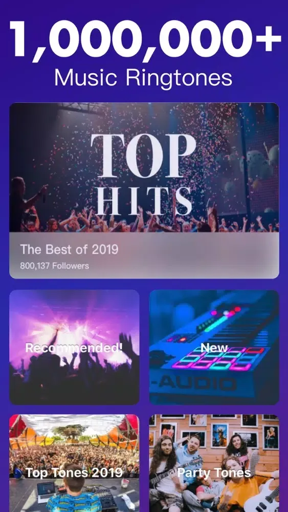 Music Ringtones Ekran Görüntüleri