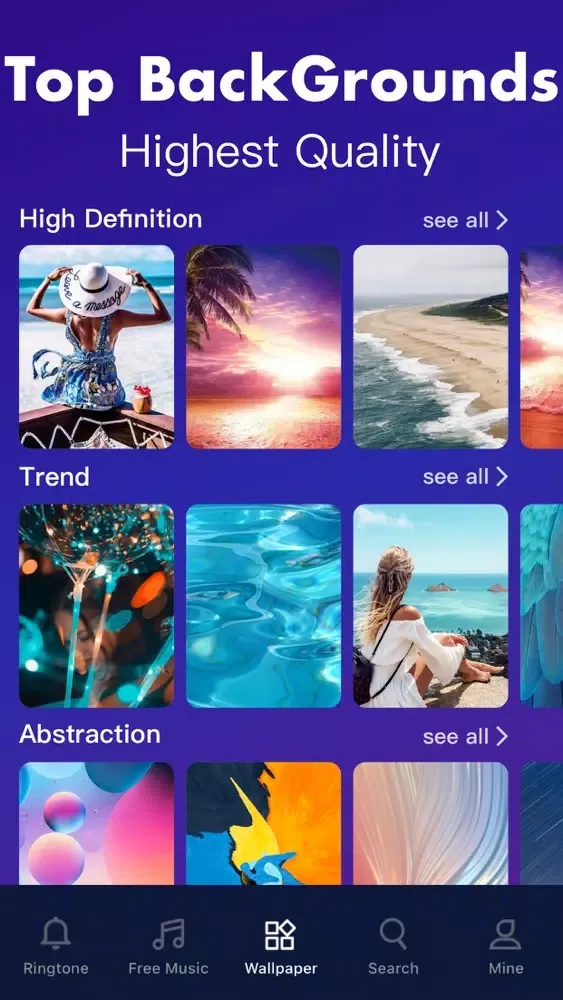 Music Ringtones Ekran Görüntüleri