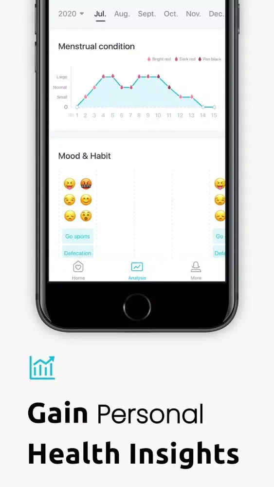 Скриншоты SHE&Period Tracker