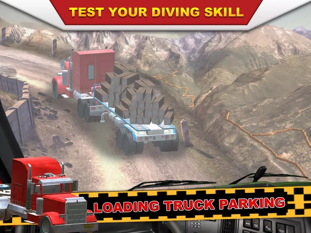 Loader Truck Parking 3D Game iPad  スクリーンショット