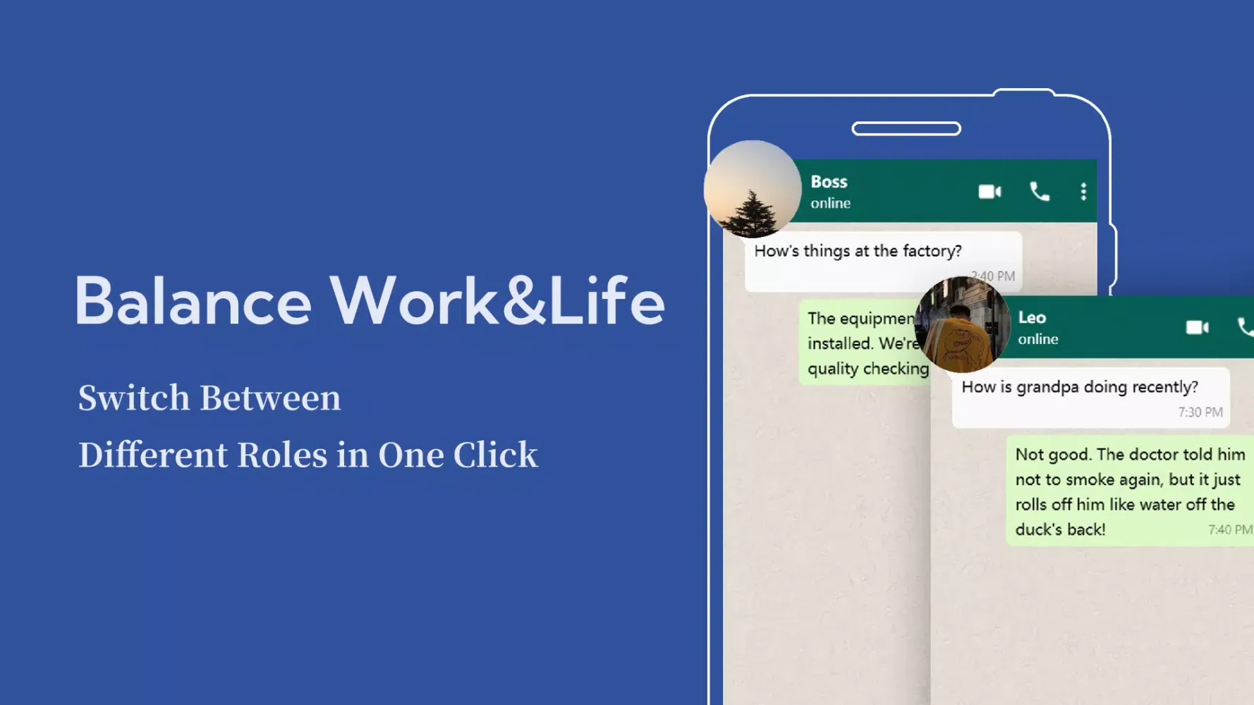 Dual Space Screenshots