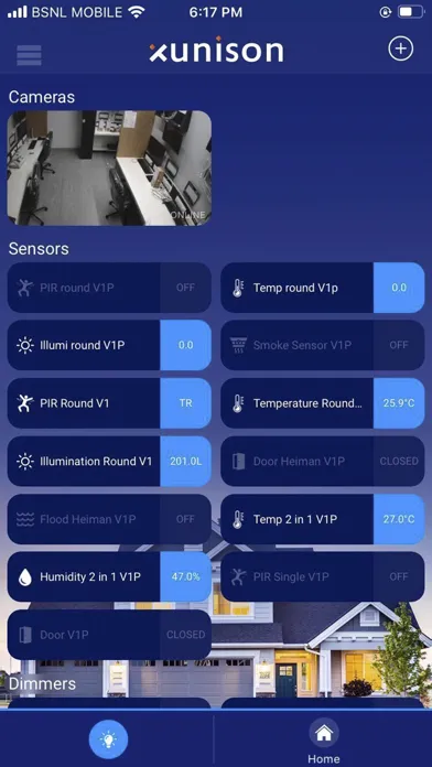 ภาพหน้าจอของ X-Home