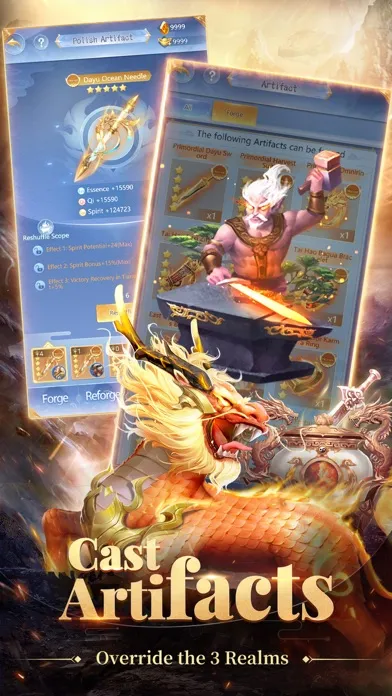 Capturas de tela do Spirit Beast of the East