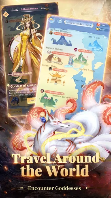 Capturas de tela do Spirit Beast of the East