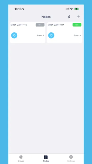 Mesh UART スクリーンショット