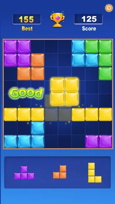 Ảnh chụp màn hình của Puzzle Block -- Fun Brain Game