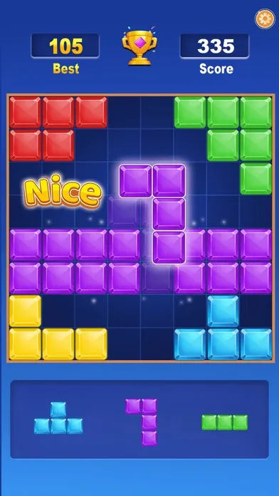 Ảnh chụp màn hình của Puzzle Block -- Fun Brain Game