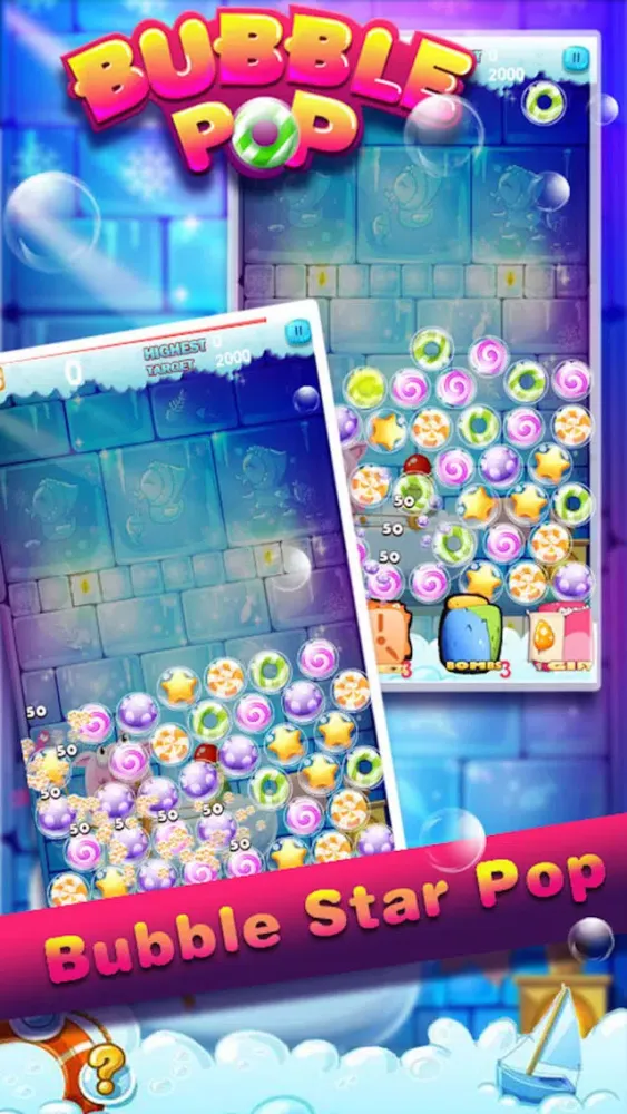 Zrzuty ekranu Candy Bubble Pop-Bubble STAR