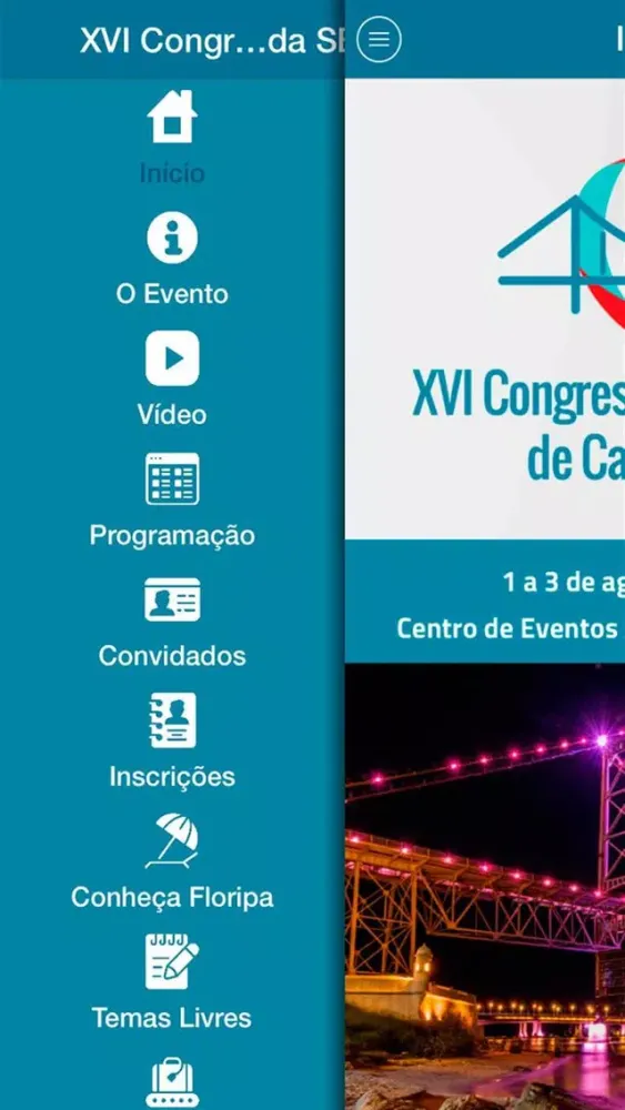 XVI Congresso da SBC-SC स्क्रीनशॉट