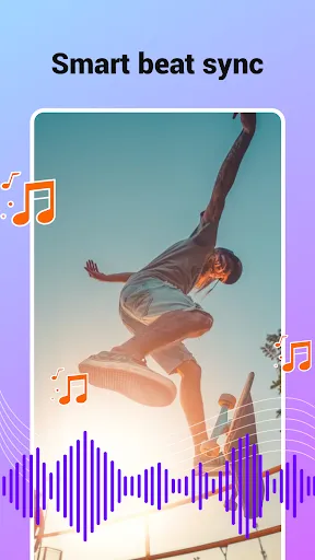 Zrzuty ekranu Music Video Maker - TapSlide