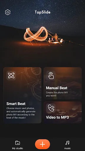 Zrzuty ekranu Music Video Maker - TapSlide